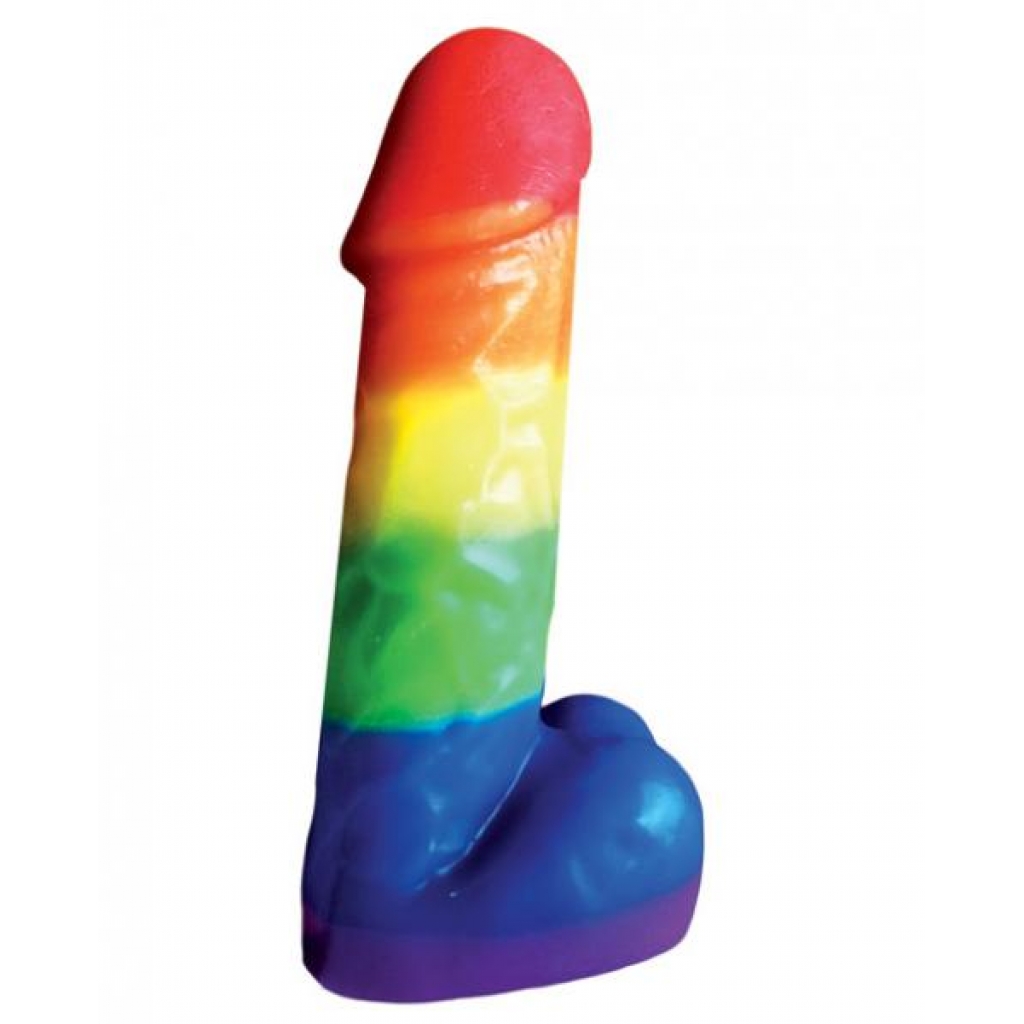 Rainbow Pecker Party Candle 7 inches - Hott Products