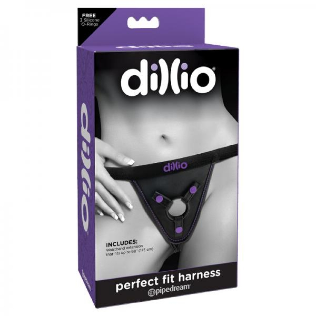 Dillio Purple Perfect Fit Harness - Pipedream