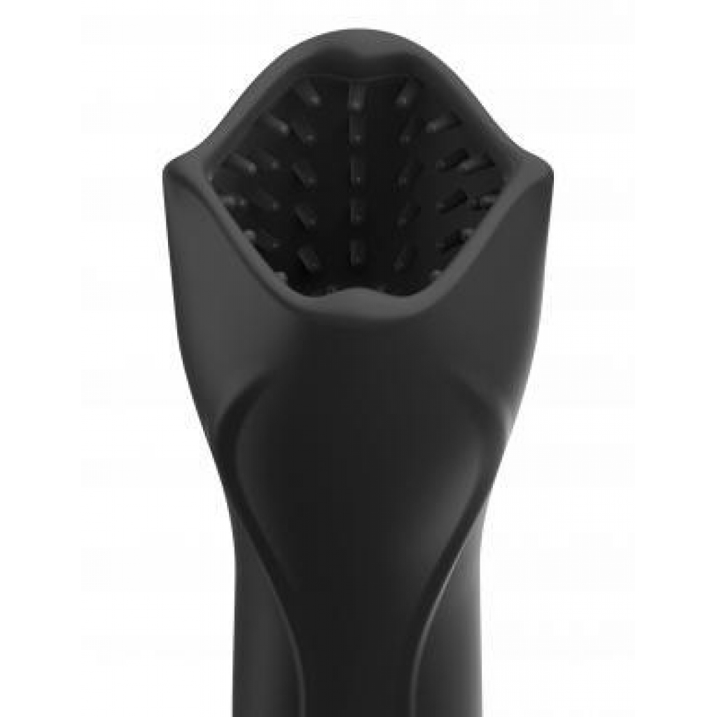 PDX Elite Vibrating Roto-Teazer Black - Pipedream