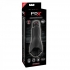 PDX Elite Vibrating Roto-Teazer Black - Pipedream
