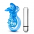 Stay Hard 10 Function Vibrating Tongue Ring Blue - Blush