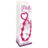 Gossip Hearts & Spurs Anal Beads Magenta Pink - Curve Novelties