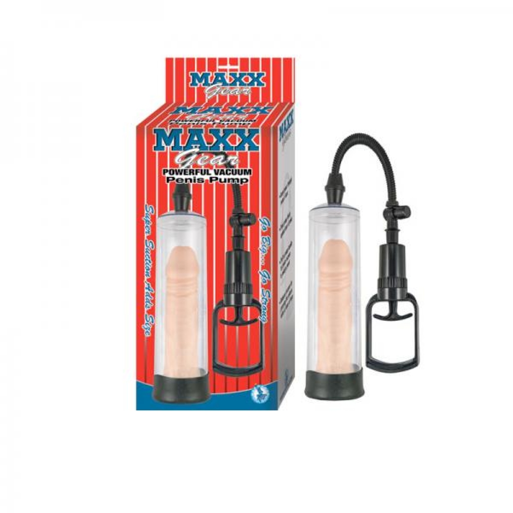 Maxx Gear Powerful Vacuum Penis Pump Clear - Nasstoys