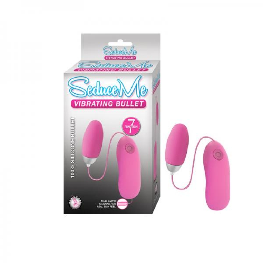 Seduce Me Vibrating Bullet Pink - Nasstoys