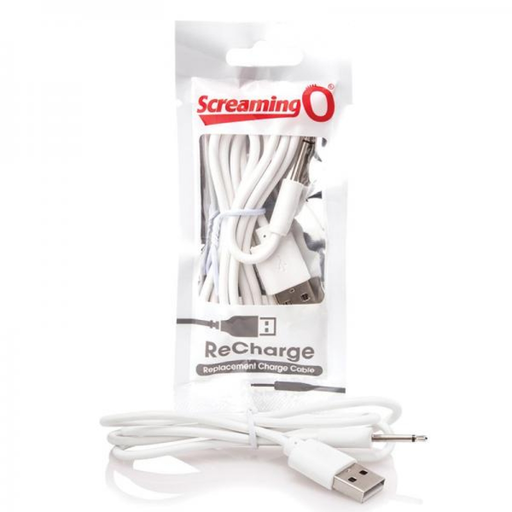 Screaming O Recharge Charging Cable - Screaming O