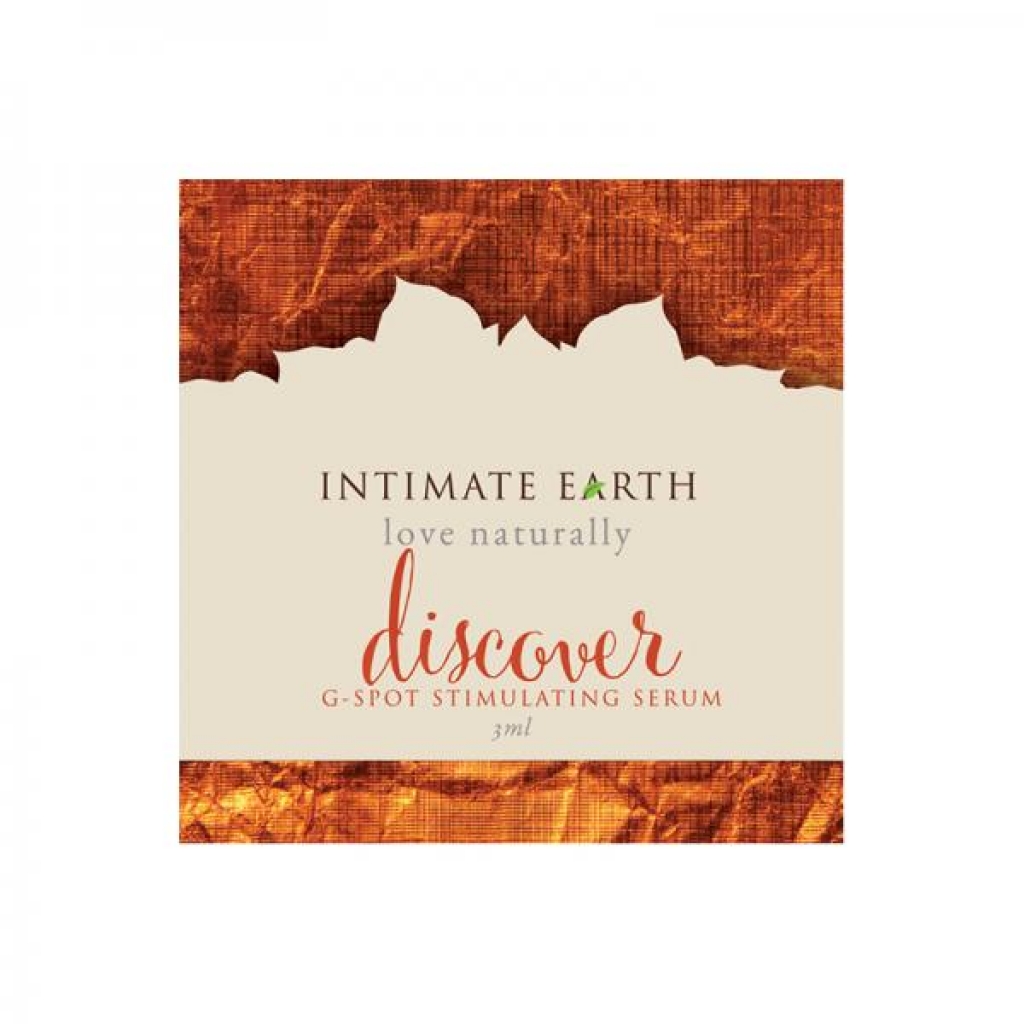 Intimate Earth Discover G-Spot Stimulating Serum .10oz Foil - Intimate Earth