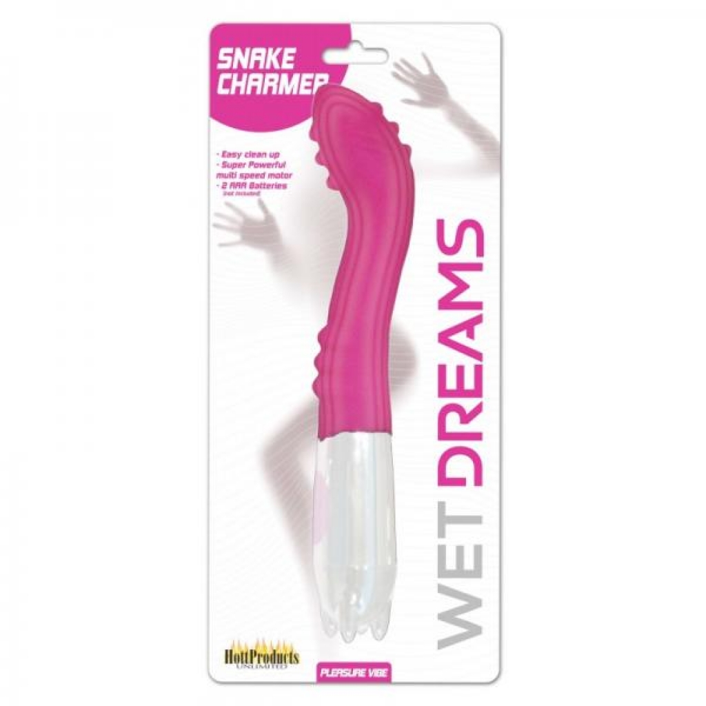 Wet Dreams Snake Charmer Pleasure Vibe Pink - Hott Products