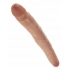 King Cock 12 inches Slim Double Dildo Tan - Pipedream