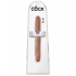 King Cock 12 inches Slim Double Dildo Tan - Pipedream