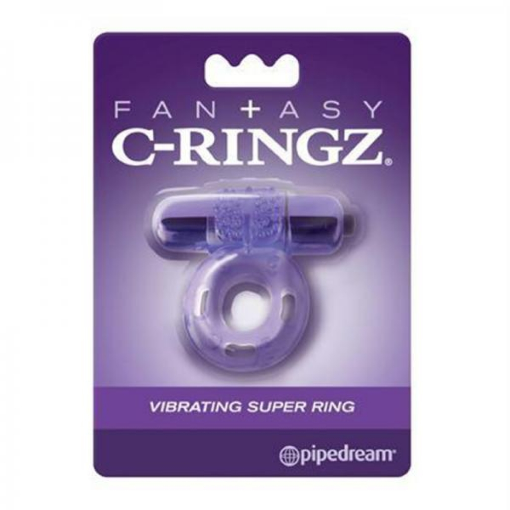 Vibrating Super Ring - FCR Fantasy C-ringz - Purple