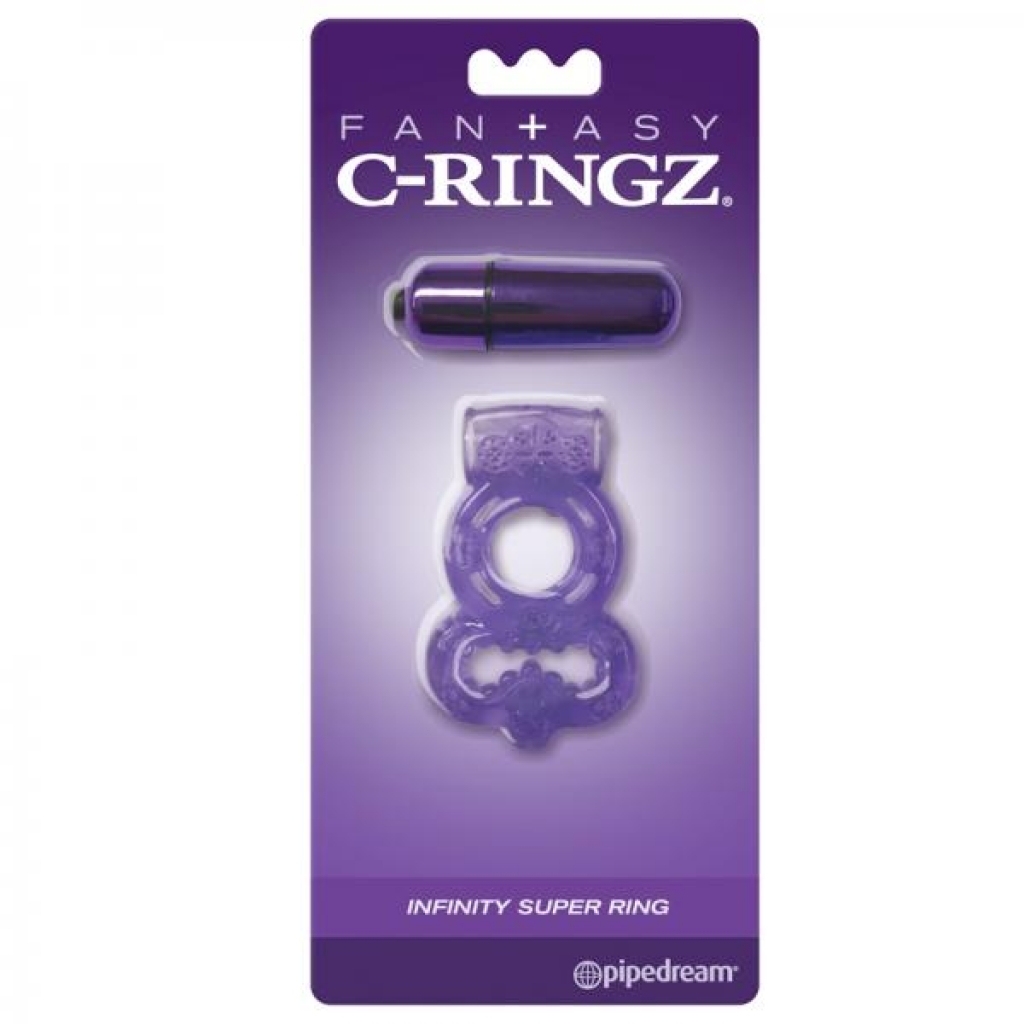 Fcr - Fantasy C-ringz Infinity Super Ring Purple - Pipedream