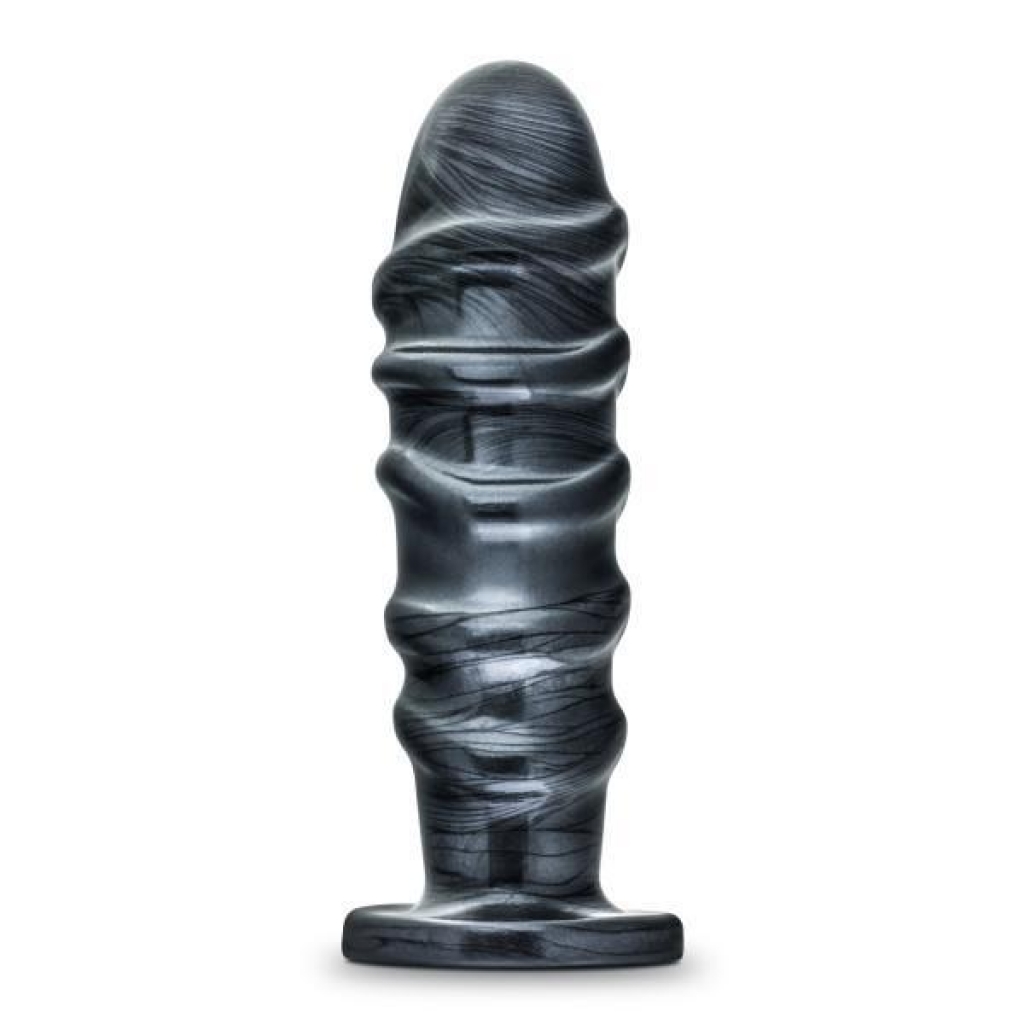 Jet Annihilator Carbon Metallic Black Butt Plug - Blush