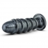 Jet Annihilator Carbon Metallic Black Butt Plug - Blush