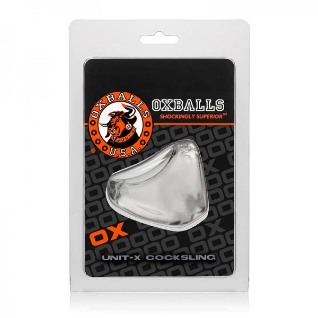 Oxballs Unit-x, Cocksling, Clear - Oxballs