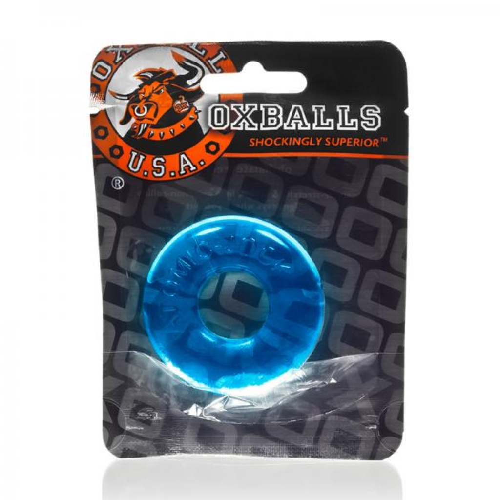 Oxballs Do-nut- 2, Cockring, Large, Ice Blue - Oxballs