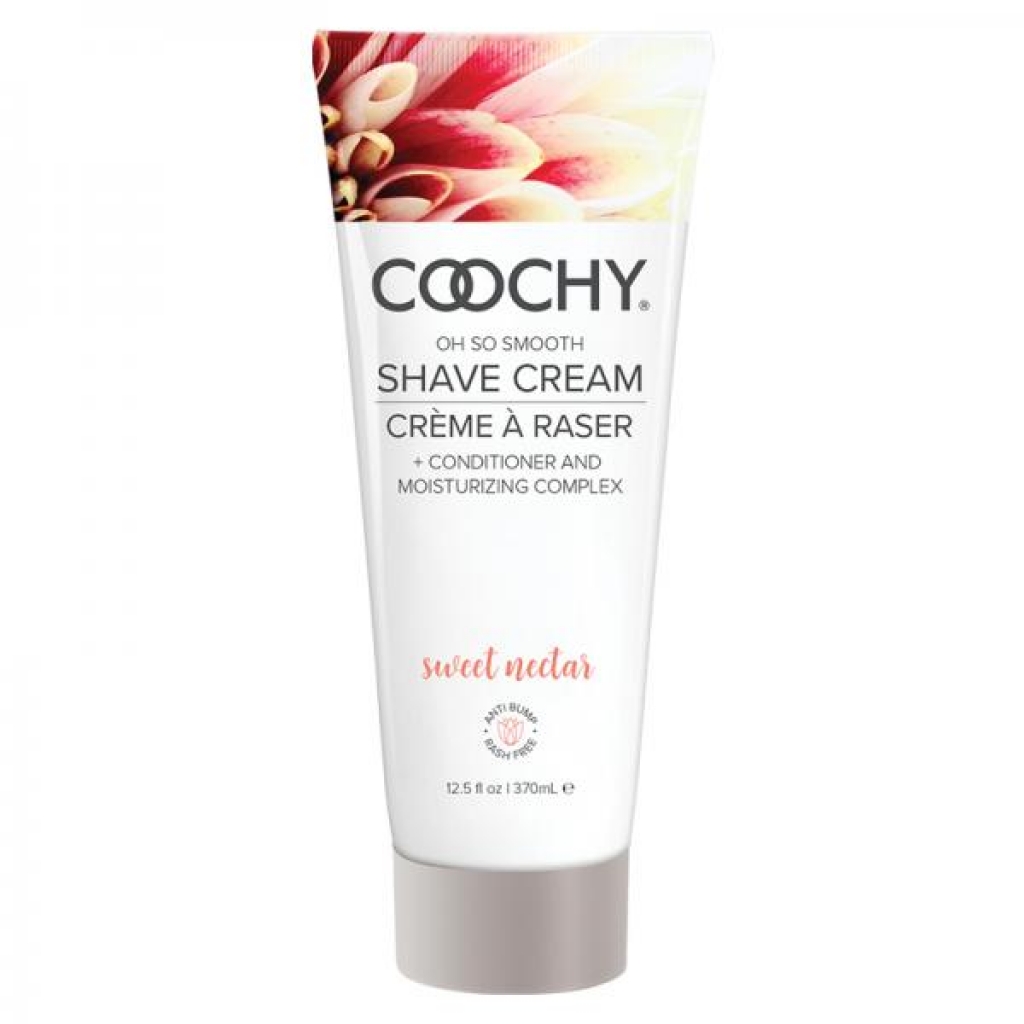 Coochy Shave Cream Sweet Nectar 12.5oz - Coochy