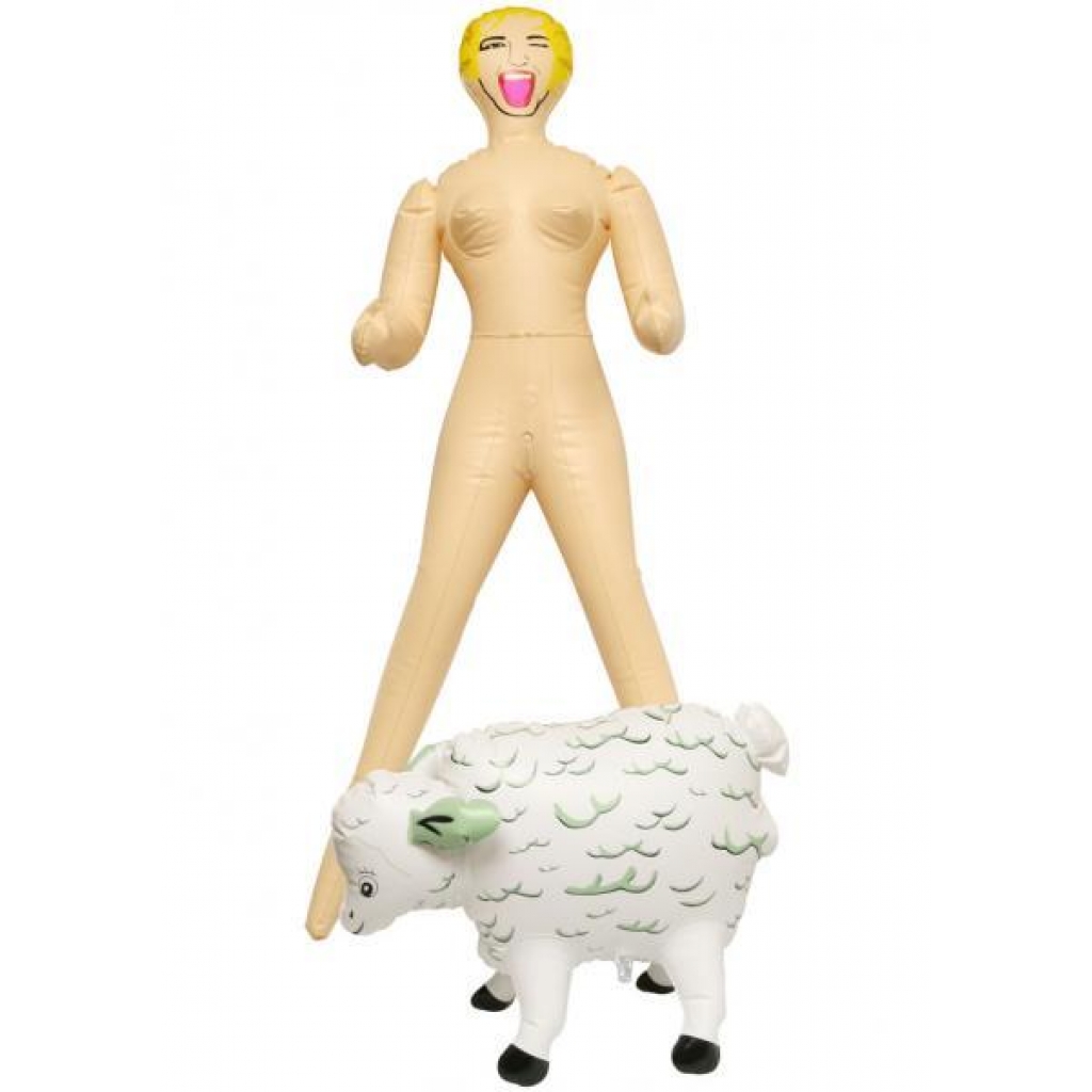 Lil Ho Peep And Her Sheep Mini Inflatable Doll  - Nasstoys