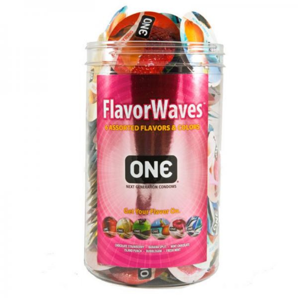 One Flavor Waves Display Bowl (100) - Paradise Marketing