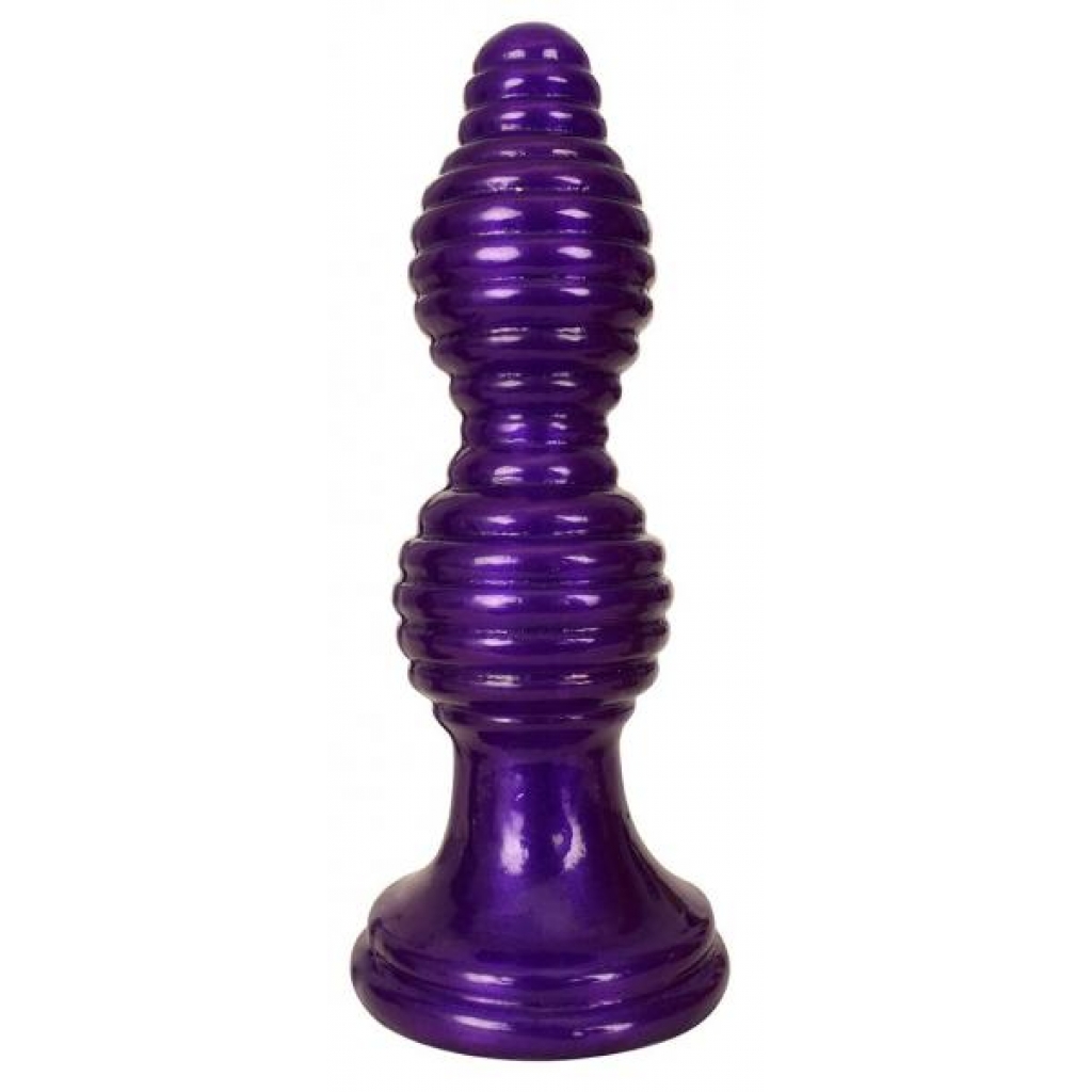 Royal Hiney Red The Queen Purple Butt Plug - Curve Novelties