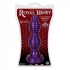 Royal Hiney Red The Queen Purple Butt Plug - Curve Novelties