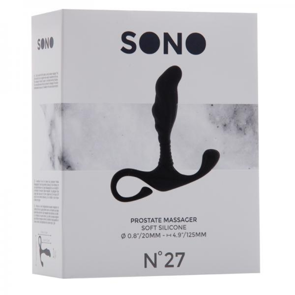 Sono No.27 - Prostate Massager - Black - Shots