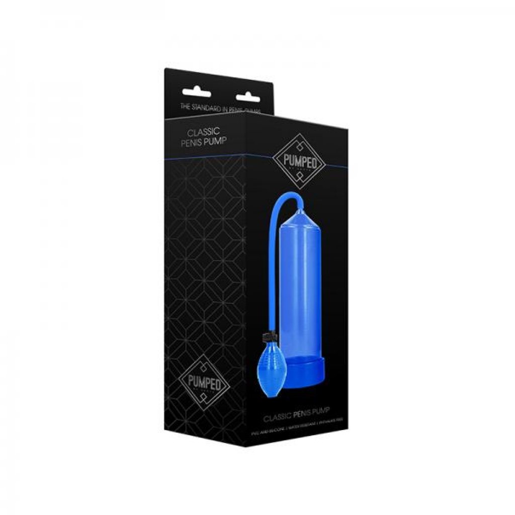 Pumped Classic Penis Pump: Blue for Optimal Growth