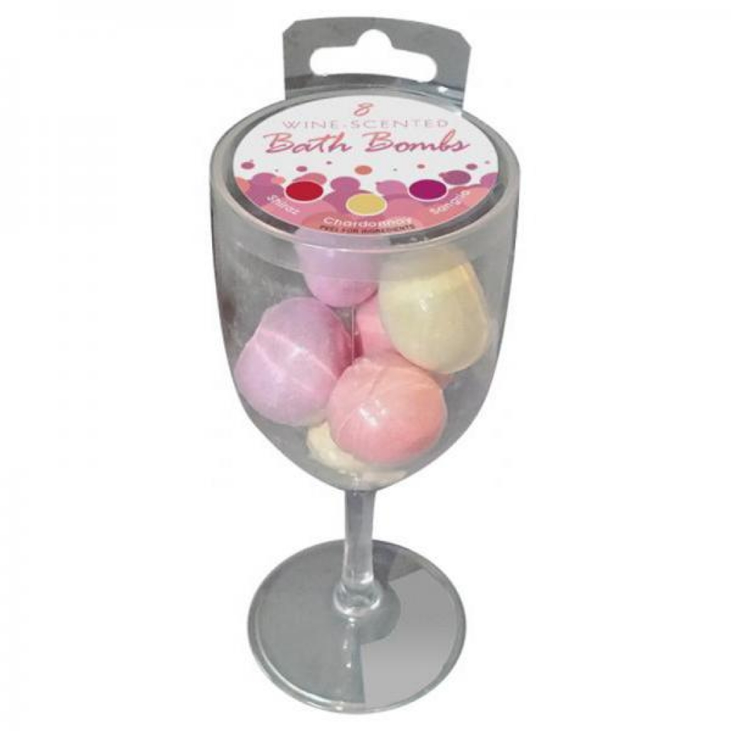 Wine Scented Bath Bombs (8pc) - Kheper Games