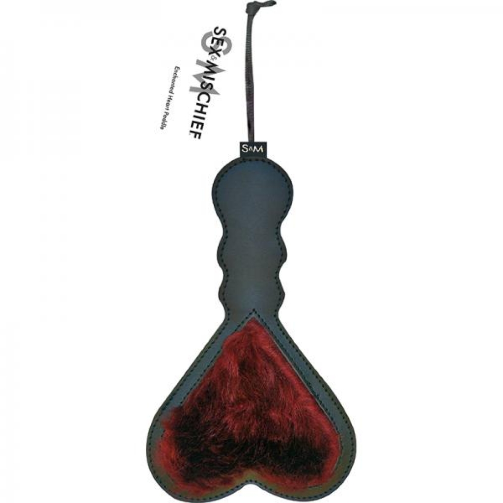 S&m Enchanted Heart Paddle - Sportsheets