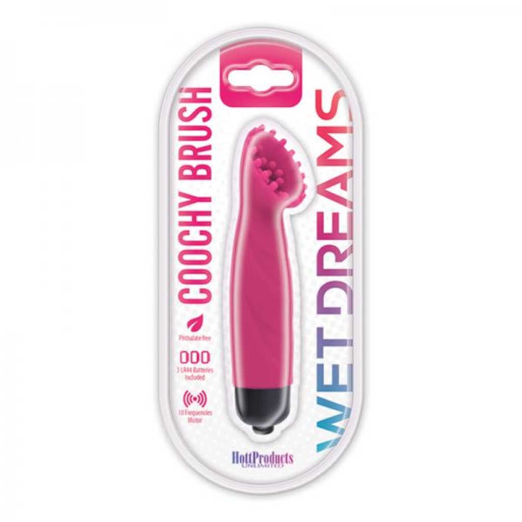 Wet Dreams Coochy Brush 10 Function Magenta - Hott Products