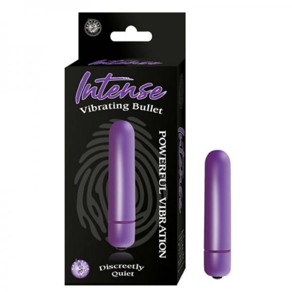 Intense Vibrating Bullet Purple - Nasstoys