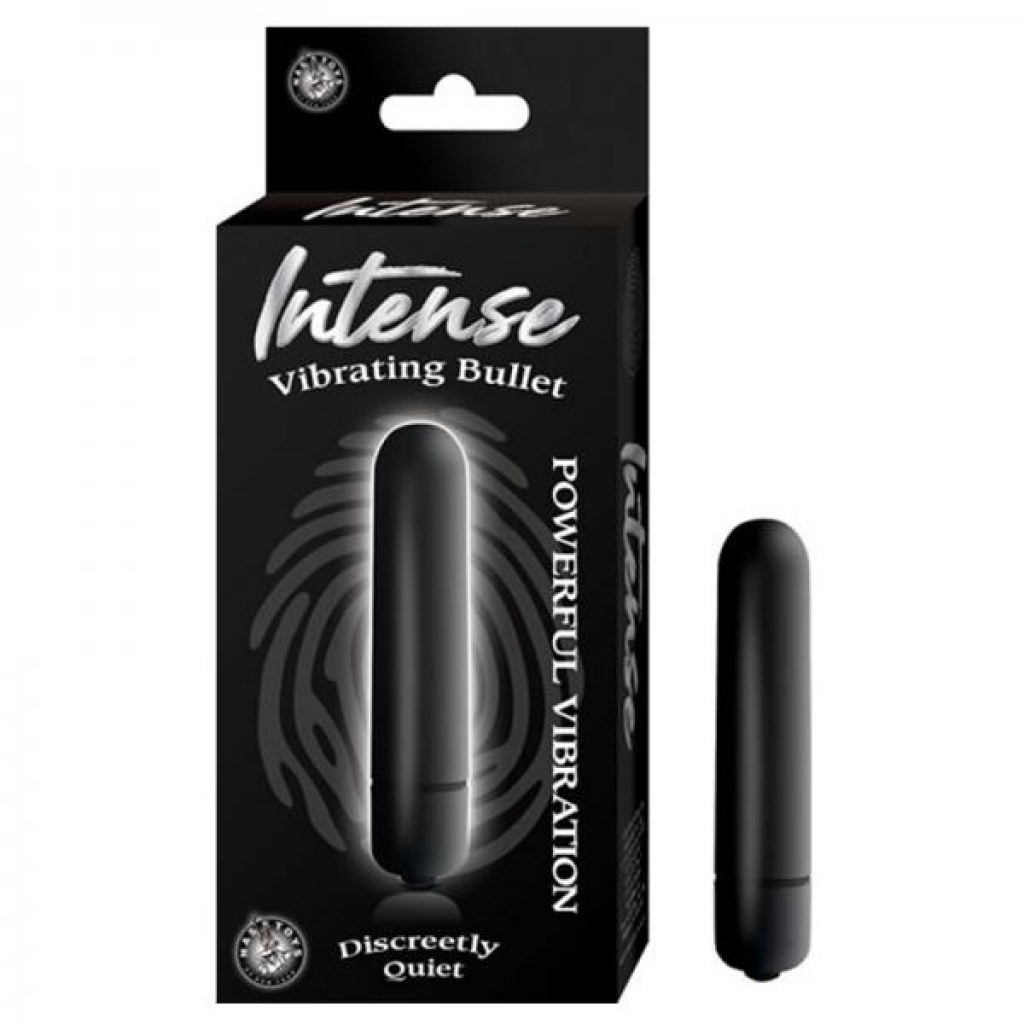 Intense Vibrating Bullet Black - Nasstoys