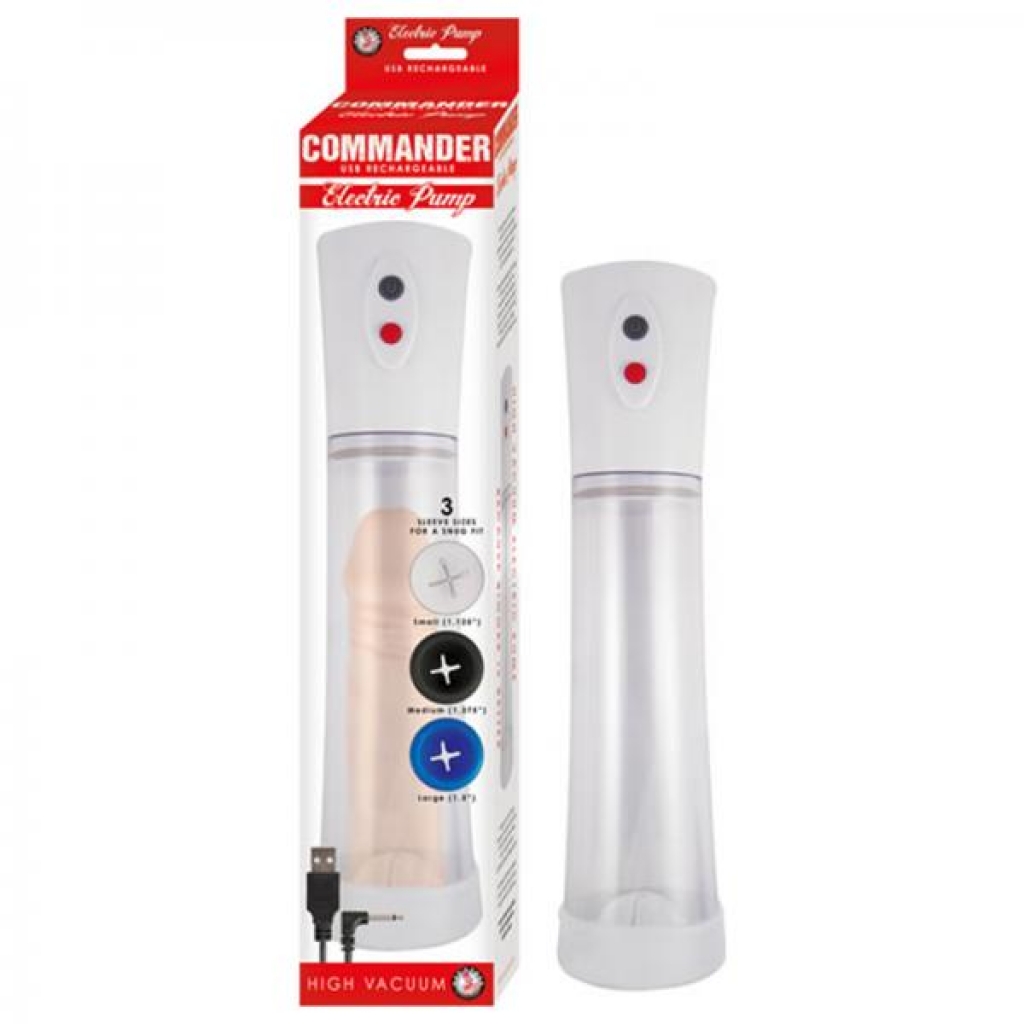 Commander Electric Pump Clear - Nasstoys