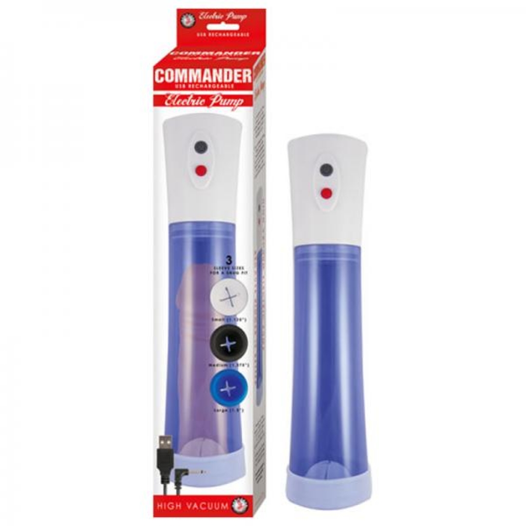 Commander Electric Pump Blue - Nasstoys