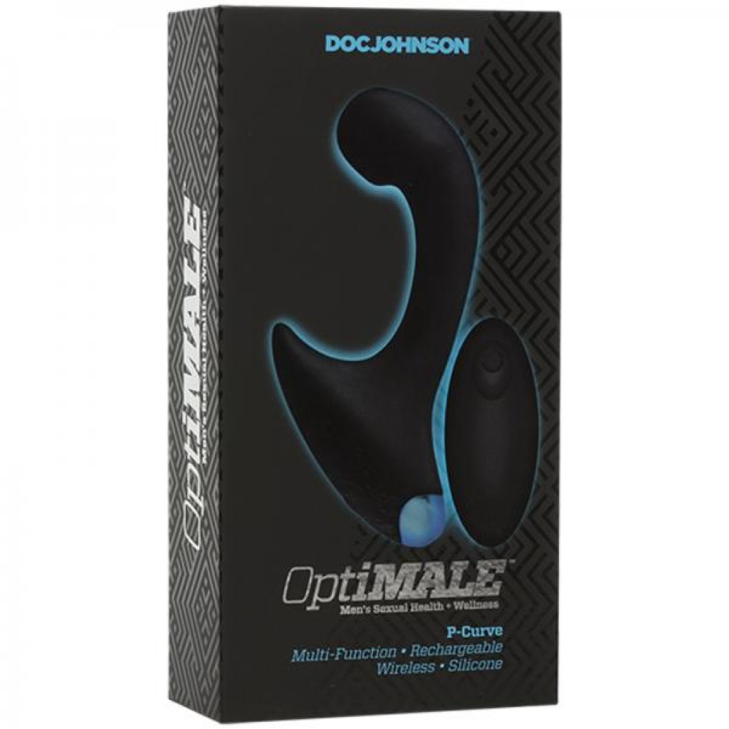 Optimale Vibrating P-massager With Wireless Remote - Black