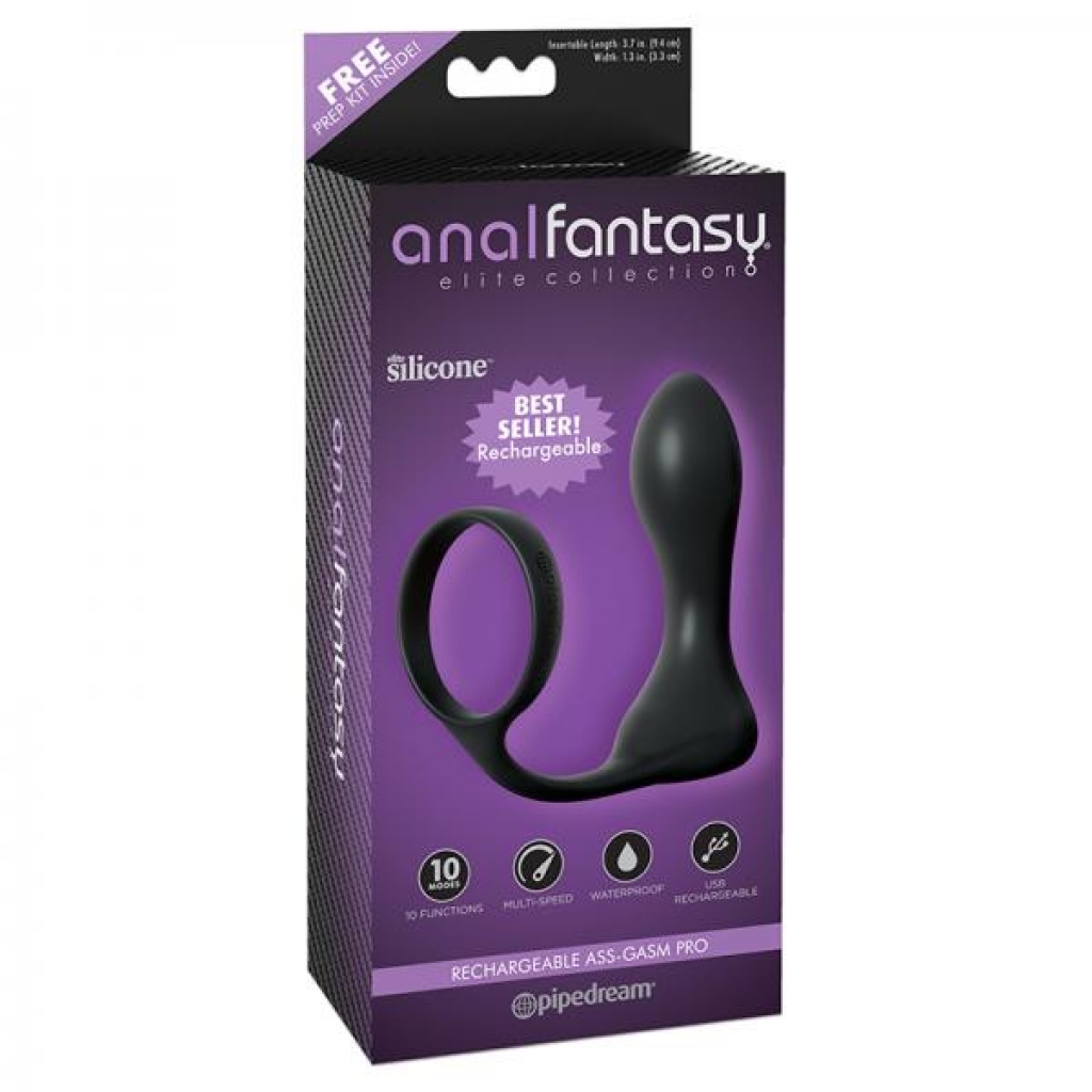 Anal Fantasy Elite Rechargeable Ass-gasm Pro - Ultimate Pleasure