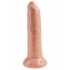 King Cock 9 inches Uncut Dildo Beige - Pipedream