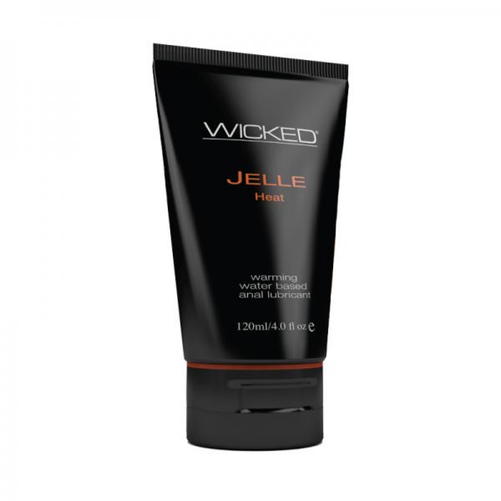 Wicked Jelle Anal Gel Warming Sensation Lubricant 4oz Tube - Wicked