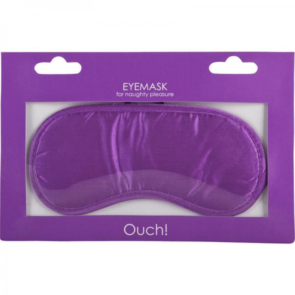 Ouch! Soft Eye Mask - Purple