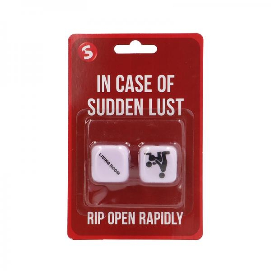 S-line In Case Of Sudden Lust Sex Dice - Shots