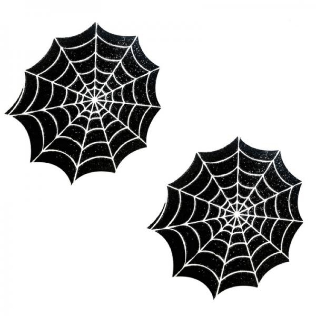 Neva Nude Spider Web Nipple Pasties