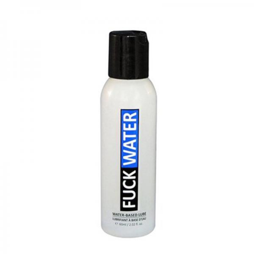 F*ck Water Clear H2O Water Based Lubricant 8oz - Fuck Water