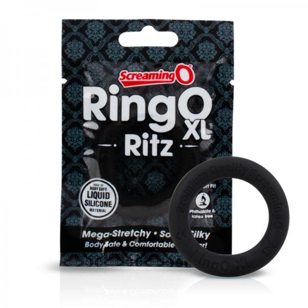 Screaming O Ringo Ritz Xl - Black - Screaming O