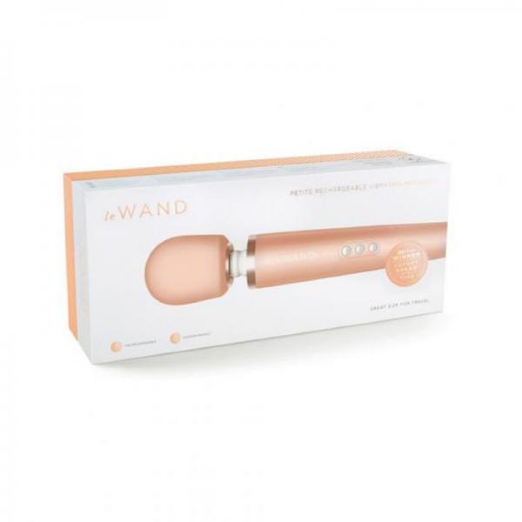 Le Wand Petite Rose Gold Rechargeable Massager - Le Wand