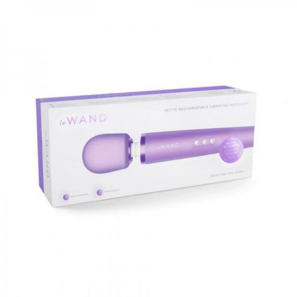 Le Wand Petite Violet Rechargeable Massager - Le Wand