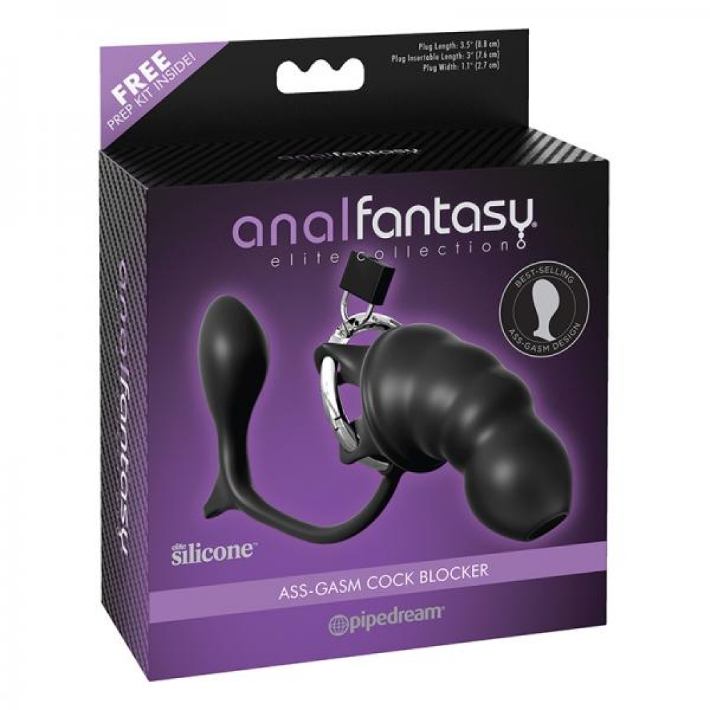 Anal Fantasy Elite Ass-gasm Cock Blocker - Pipedream