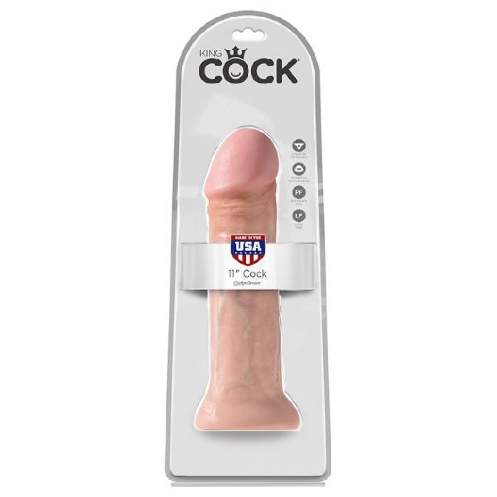 King Cock 11in Cock Flesh - Pipedream