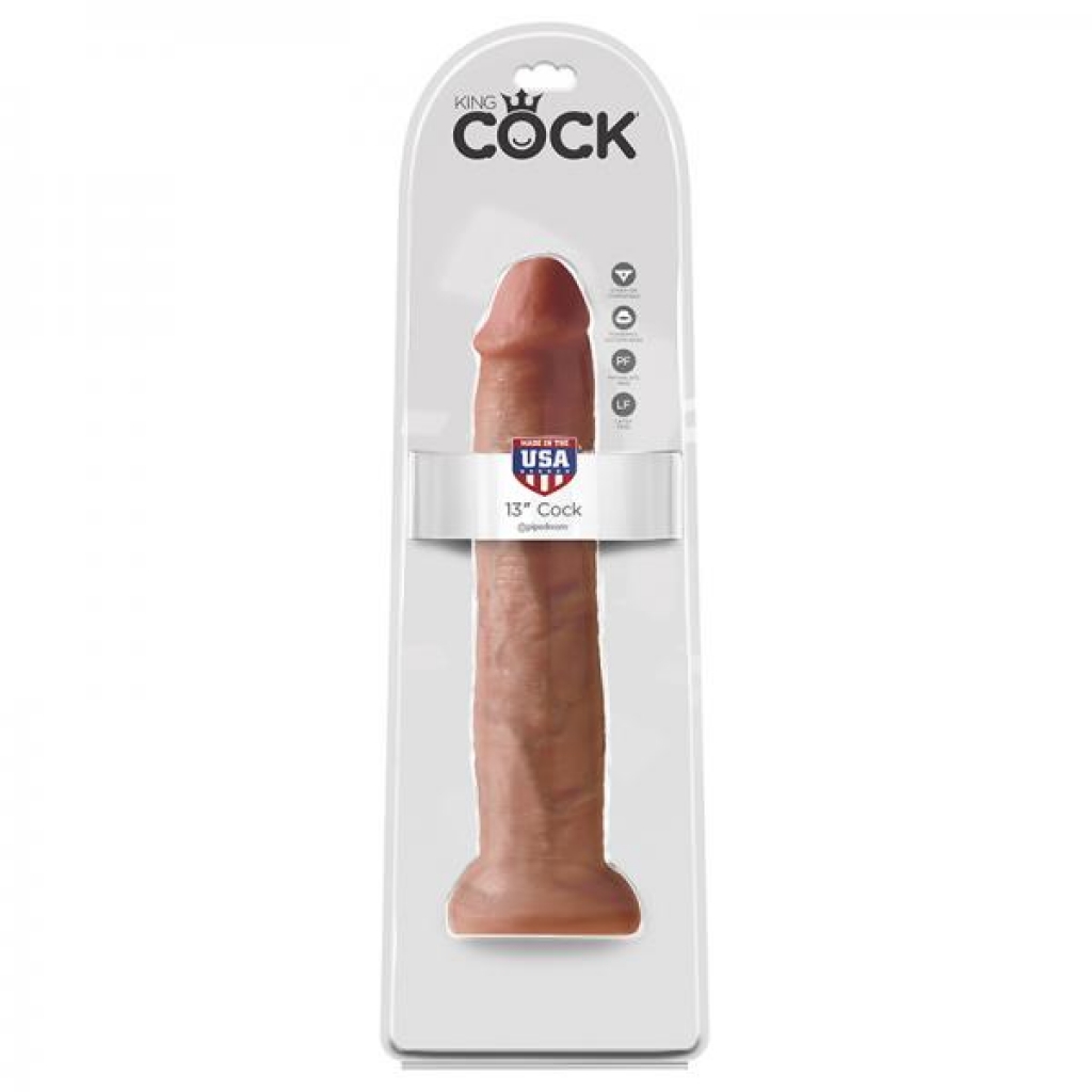 King Cock 13in Cock Tan - Pipedream