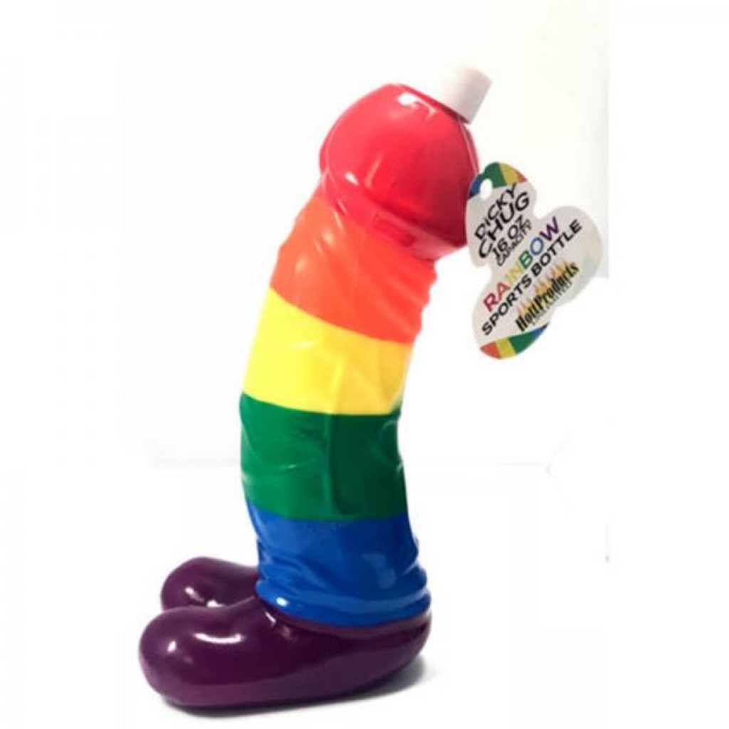 Rainbow Dicky Chug Sports Bottle - Hott Products