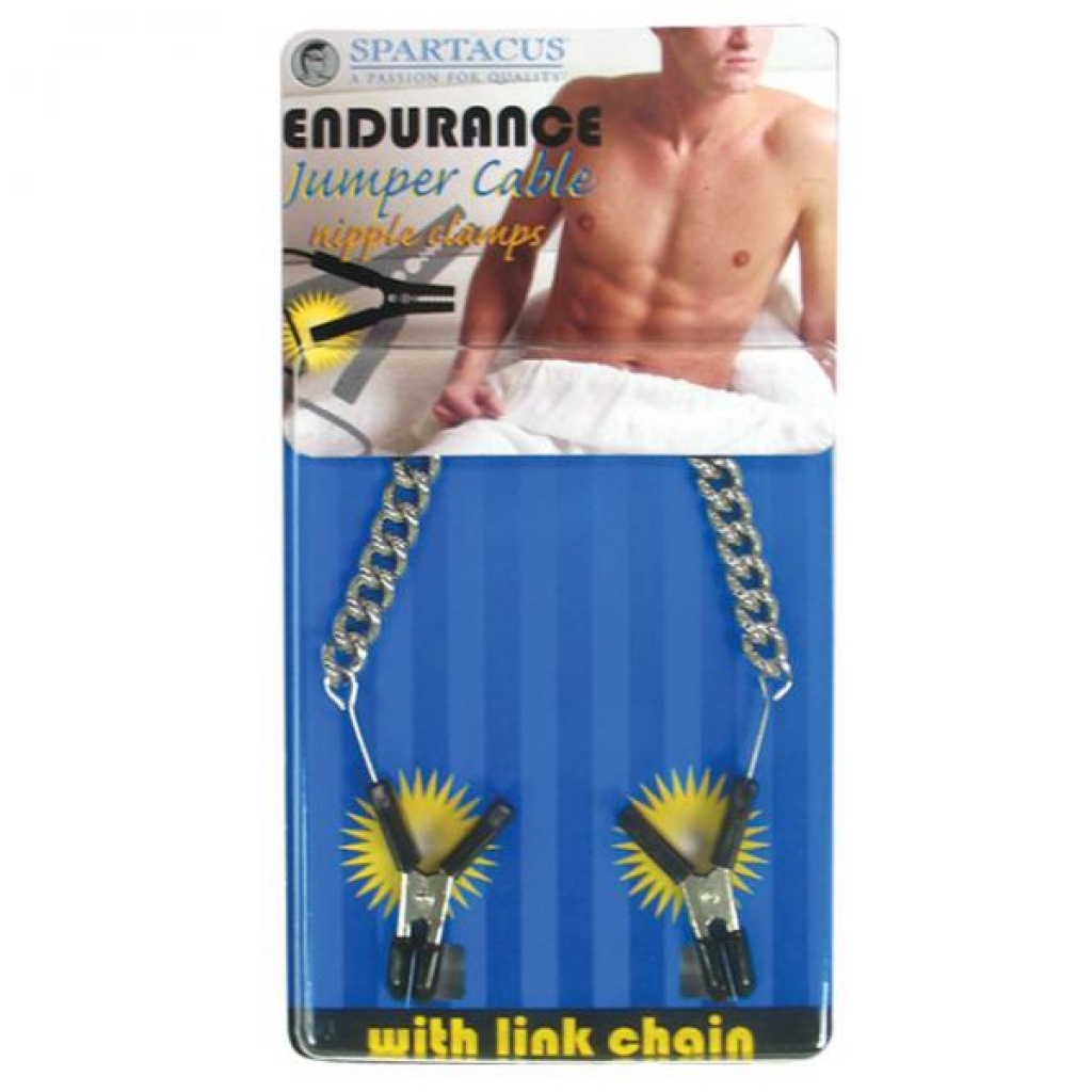 Nipple Clamps Endurance Jumper Cable - Spartacus