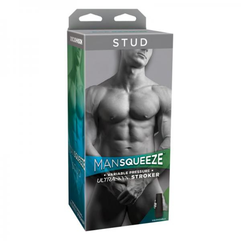 Man Squeeze Stud Ass - Beige Stroker